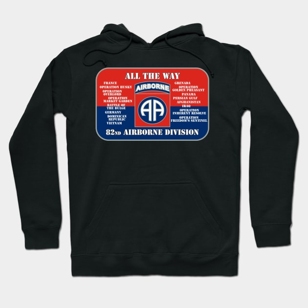 82nd Airborne Division Hoodie by MBK